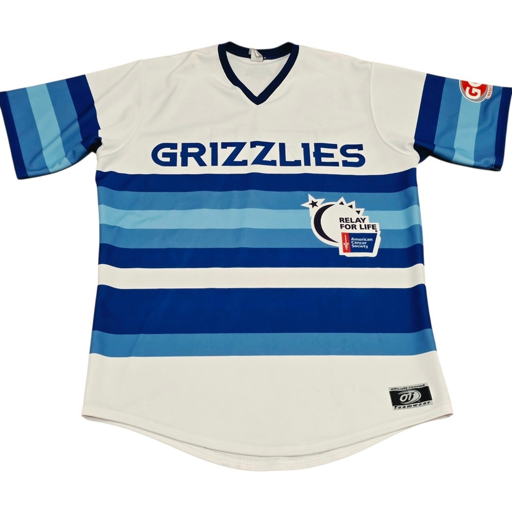 Gateway Grizzlies Relay For Life #31 Team Issued Game Used Jersey Signed Size 48